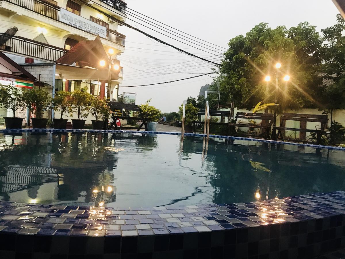 Mountainview Riverside Boutique Hotel Ванг Виенг Екстериор снимка