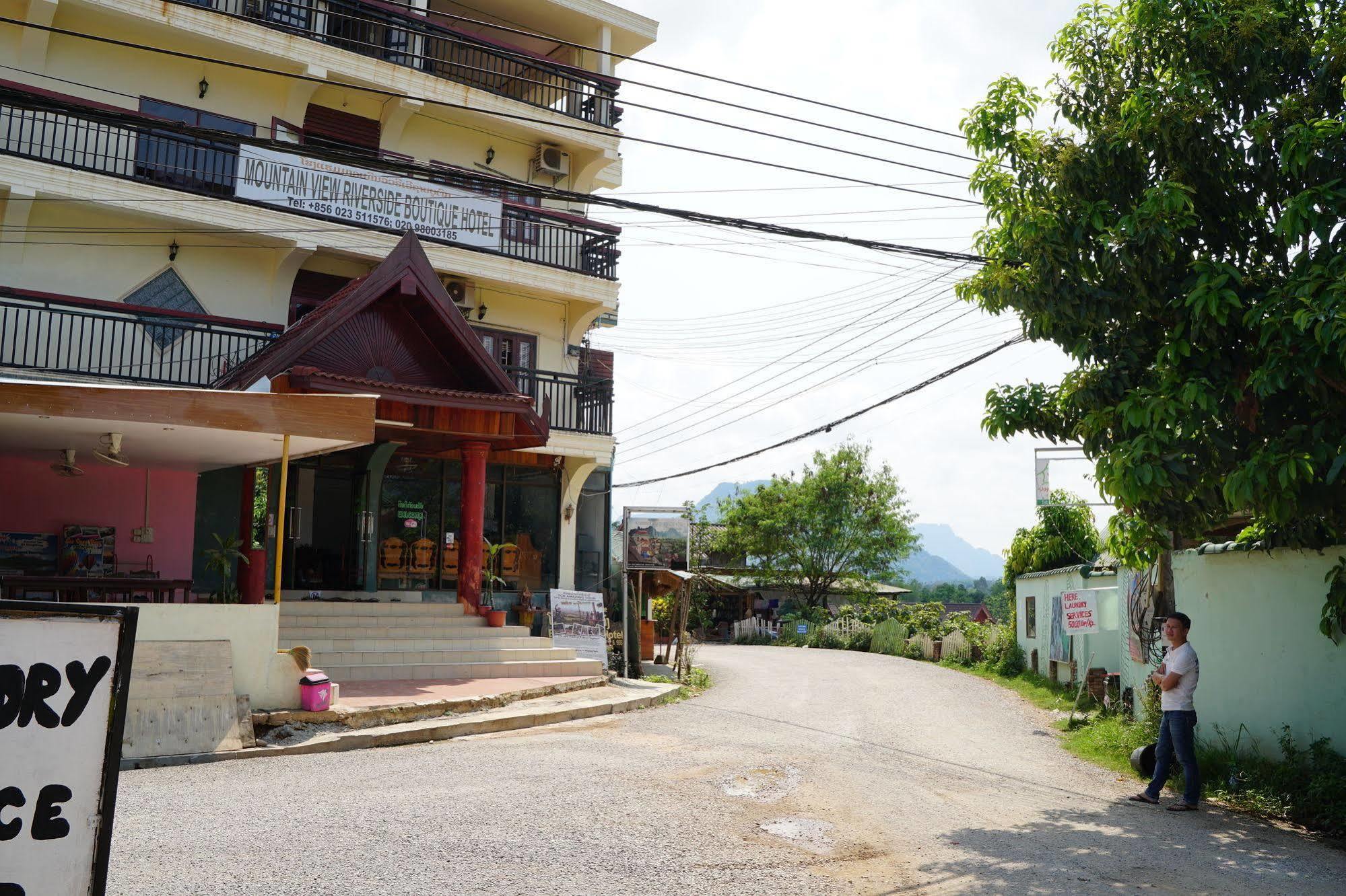 Mountainview Riverside Boutique Hotel Ванг Виенг Екстериор снимка