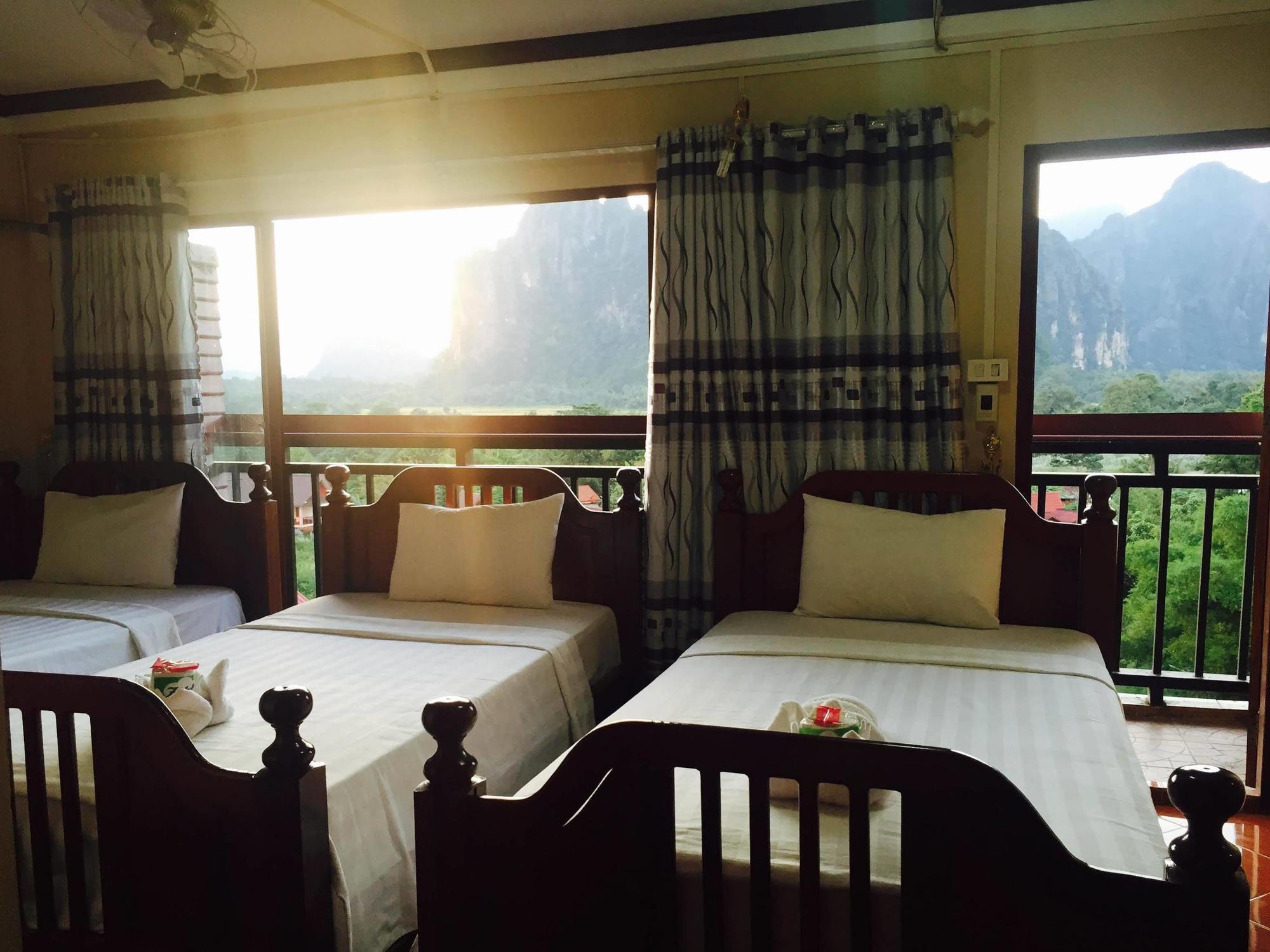 Mountainview Riverside Boutique Hotel Ванг Виенг Екстериор снимка
