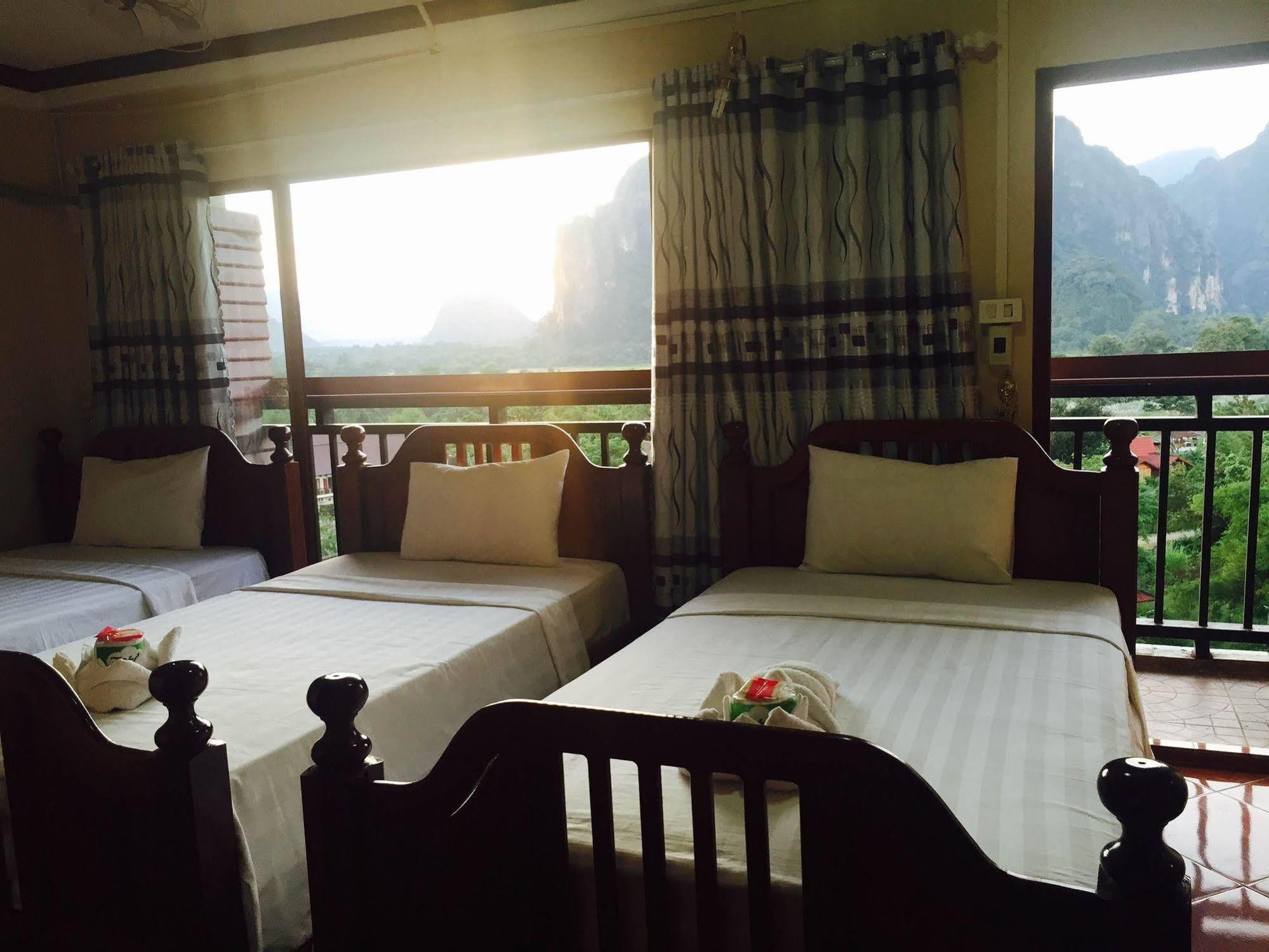 Mountainview Riverside Boutique Hotel Ванг Виенг Екстериор снимка